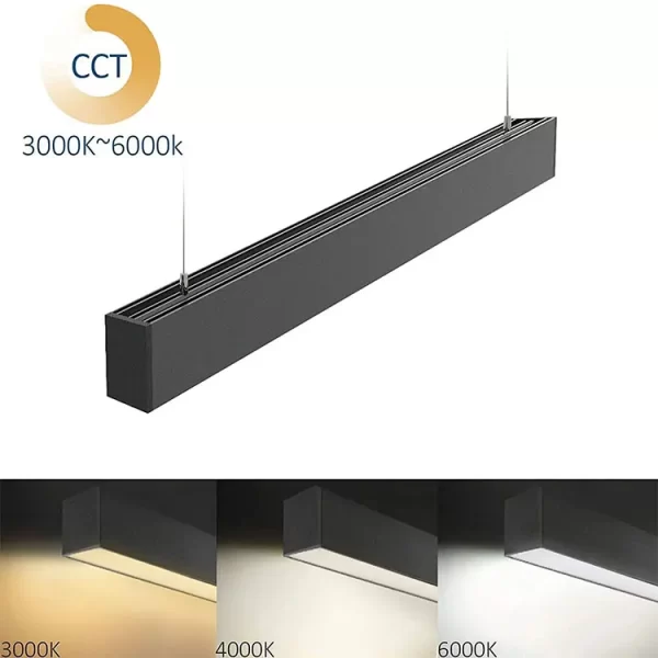 YIN834220 Commercial Led Linear Pendant Light Dimmable - Image 6