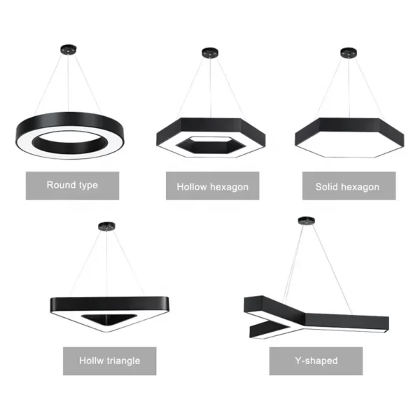 YIN834215 Modern Hanging Pendant Light Contemporary Acrylic - Image 5