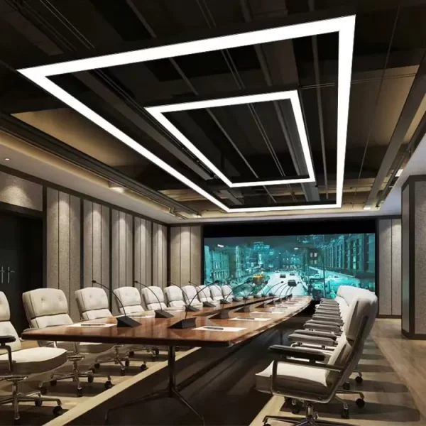 YIN834220 Commercial Led Linear Pendant Light Dimmable