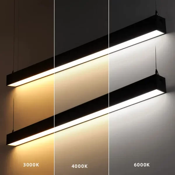 YIN834220 Commercial Led Linear Pendant Light Dimmable - Image 4